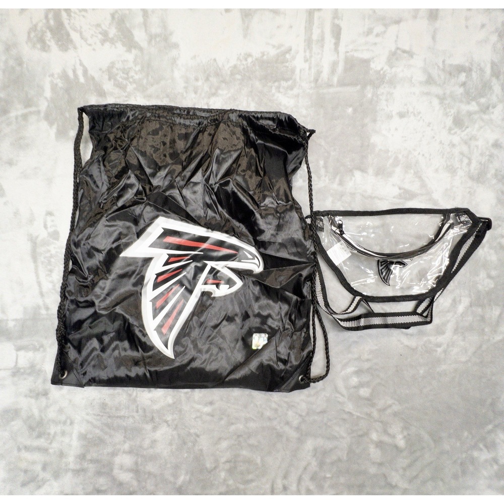 NFL SGA Atlanta Falcons Drawstring Backpack And Fanny Pack